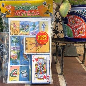 Vibrant Card and Lotería Game Set